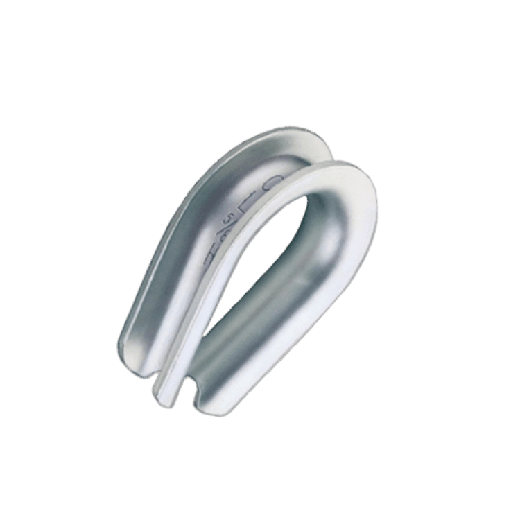 Guardacabo para ojal de cable de acero