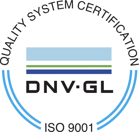 DNV·GL — certificación de sistema de calidad ISO 9001